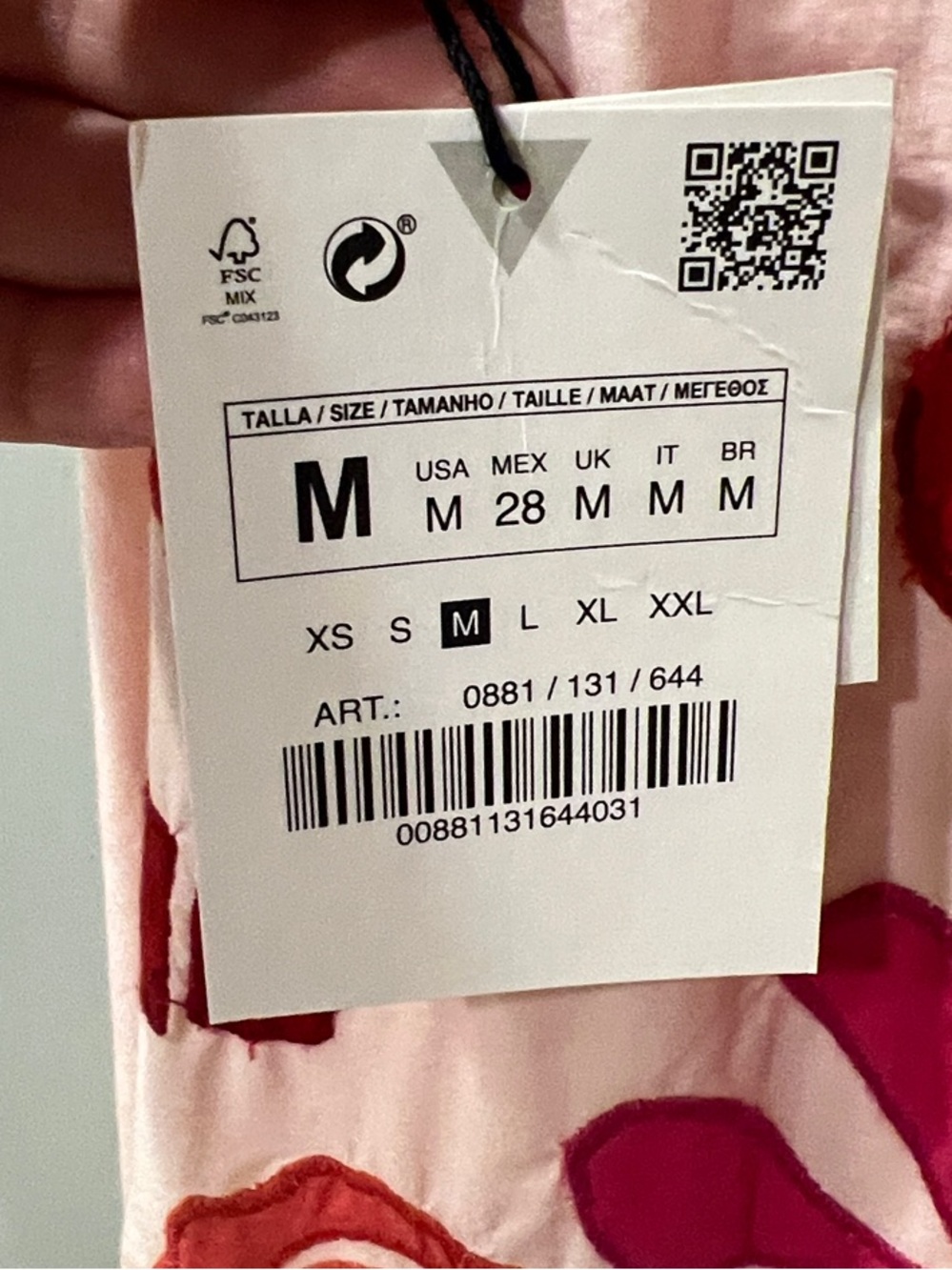 Zara Limited Edition Pink Embroidered Maxi Dress with Red Floral Motif - Blogger - Picture 6 of 6